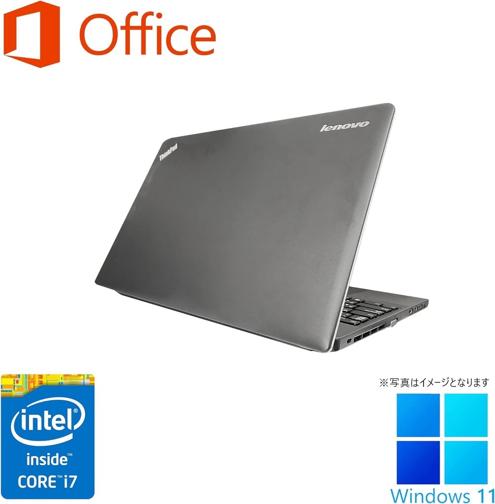 Lenovo (レノボ) ノートPC E450/14型/Win 11 Pro/MS Office Hu0026B 2019/Core  i7-5500U/WIFI/Bluetooth/HDMI/8GB/512GB SSD (整備済み品)